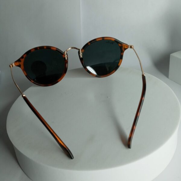 Ray-Ban Round Tortoise Shell G-15 Lens Sunglasses