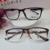 Ray-Ban GP1859 Square Frame Eyeglasses - Black  Brown Gradient (Unisex)