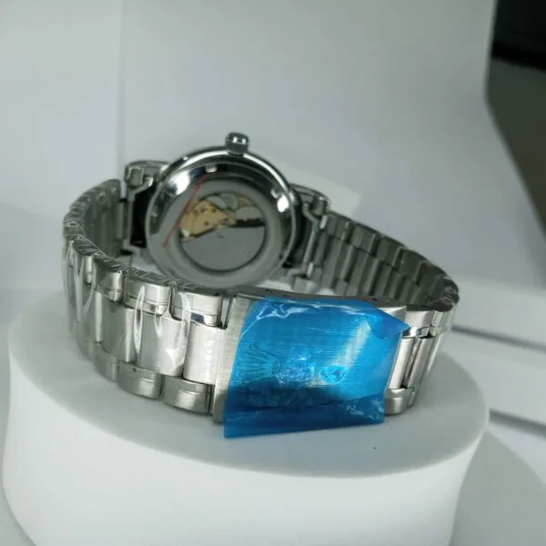 Rolex Men's Automatic Skeleton Dial Stainless Steel Watch