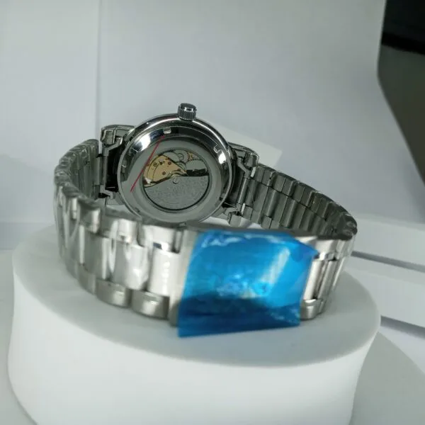 Rolex Men's Automatic Skeleton Dial Stainless Steel Watch
