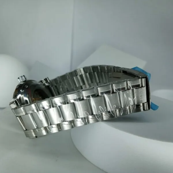 Rolex Men's Automatic Skeleton Dial Stainless Steel Watch