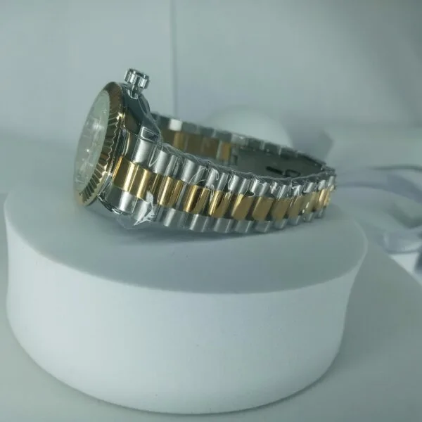 Rolex Oyster Perpetual Day-Date Women's Automatic Silver Stainless Steel Watch