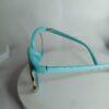 Salvatore Ferragamo Women's Bold Teal Oversized Plastic Eyeglasses SF201