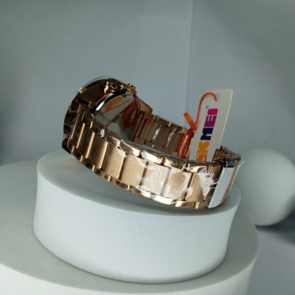 SKMEI WR30M Men's Digital Silver Stainless Steel Watch