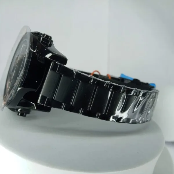 SKMEI WR30M Men's Digital Silver Stainless Steel Watch