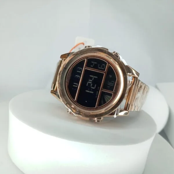 SKMEI WR30M Men's Digital Silver Stainless Steel Watch