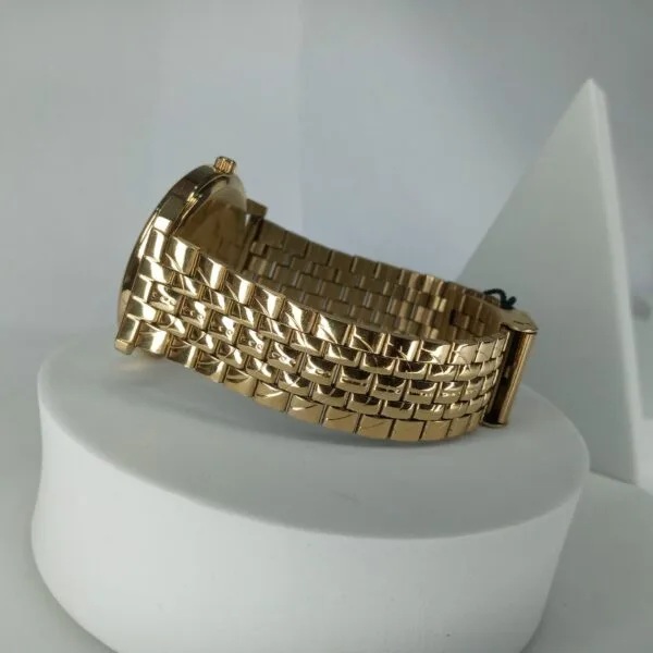 St. Alexander Gold Quartz Classic Chain Watch