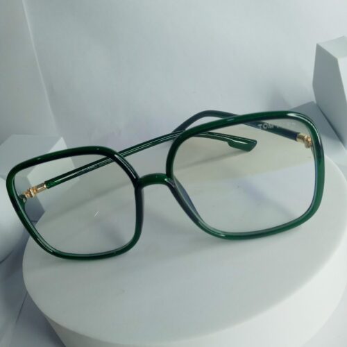 Tom Ford TF53 Green Square Frame Women's Eyeglasses