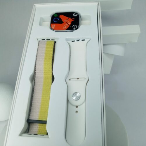 Hermès Style Ultra 8 Smart Watch with Dual Straps  Fitness Tracking