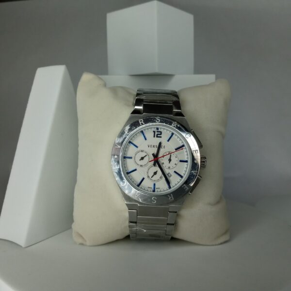 Versace V-Race Chronograph Men's Stainless Steel Watch