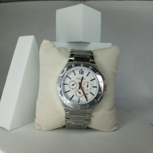 Versace V-Race Chronograph Men's Stainless Steel Watch