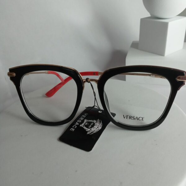Versace VE65 Multi-Color Square Cat-Eye Acetate Eyeglasses