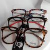 Versace VE65 Multi-Color Square Cat-Eye Acetate Eyeglasses