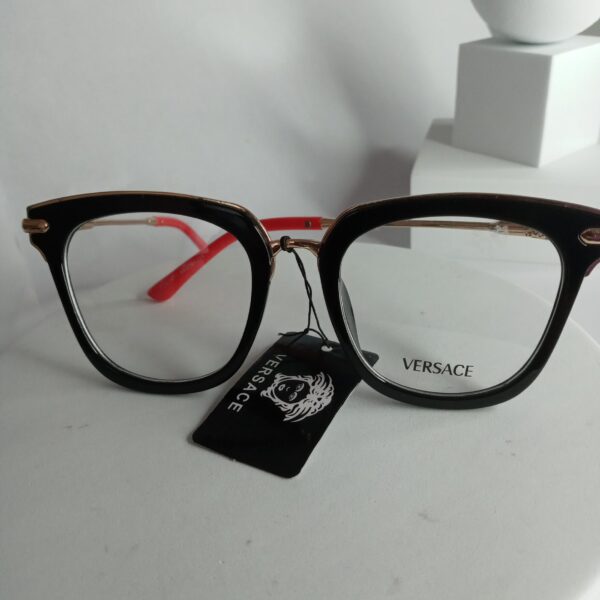 Versace VE65 Multi-Color Square Cat-Eye Acetate Eyeglasses