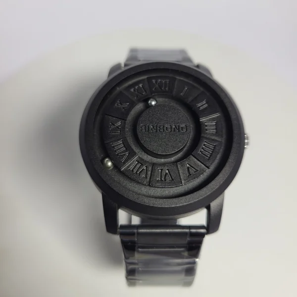 Binbond Men's Stainless Steel Magnetic Roman Dial Watch
