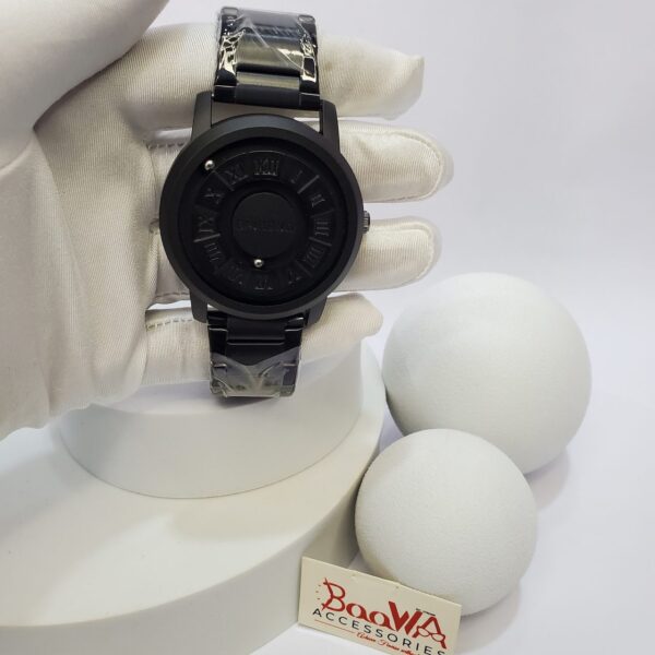 Binbond Men's Stainless Steel Magnetic Roman Dial Watch