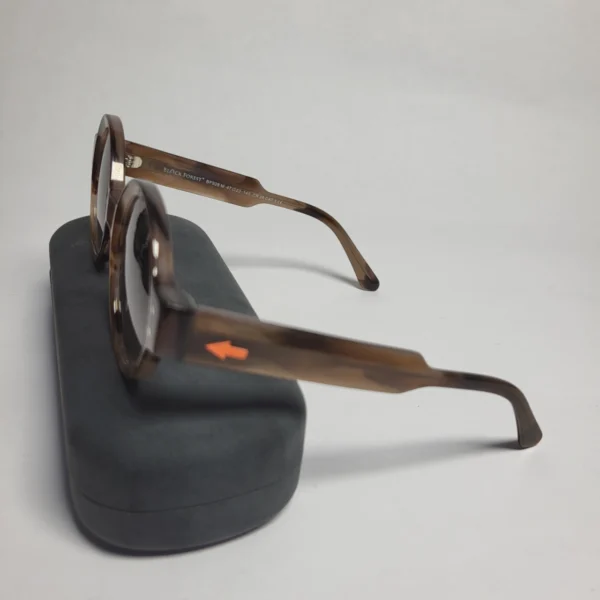 Black Forest BF928 Round Full-Rim Unisex Sunglasses