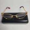 Bulgari BV22488 Gold Oval Metal Women's Eyeglasses