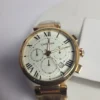 Cartier AG1619 Men's Gold Stainless Steel Chronograph Watch