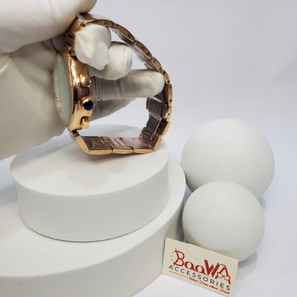 Cartier AG1619 Men's Gold Stainless Steel Chronograph Watch