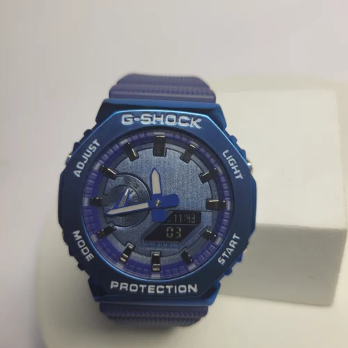 Casio G-Shock 5611 Blue Analog-Digital 20BAR Water Resistant Men's Watch