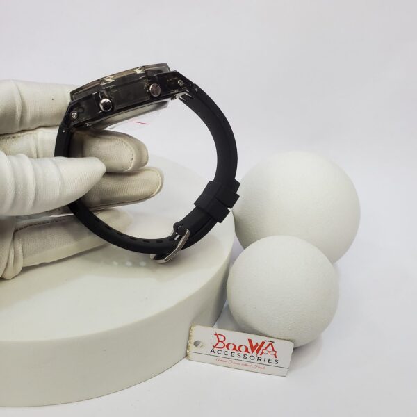 Casio G-Shock Gold Dial Transparent Case Men's Analog-Digital Watch