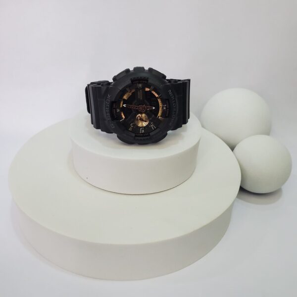 Casio G-Shock Men's Black Gold Hybrid Display Shock Resistant Watch