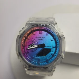 Casio G-Shock 008 Transparent Gradient Dial 20BAR Water Resistant Unisex Watch
