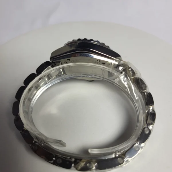 Chanel J12 Diamond Bezel Stainless Steel Women's Quartz Watch