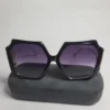 Chanel Butterfly Hexagonal Oversized Sunglasses - Black  Pink