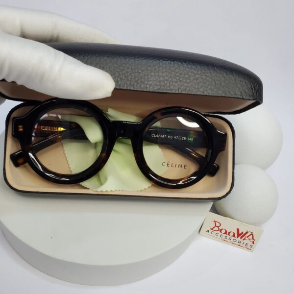 Céline CL42347 Round Acetate Prescription Ready Glasses