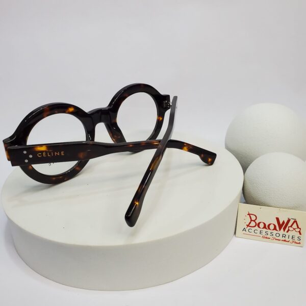 Céline CL42347 Round Acetate Prescription Ready Glasses