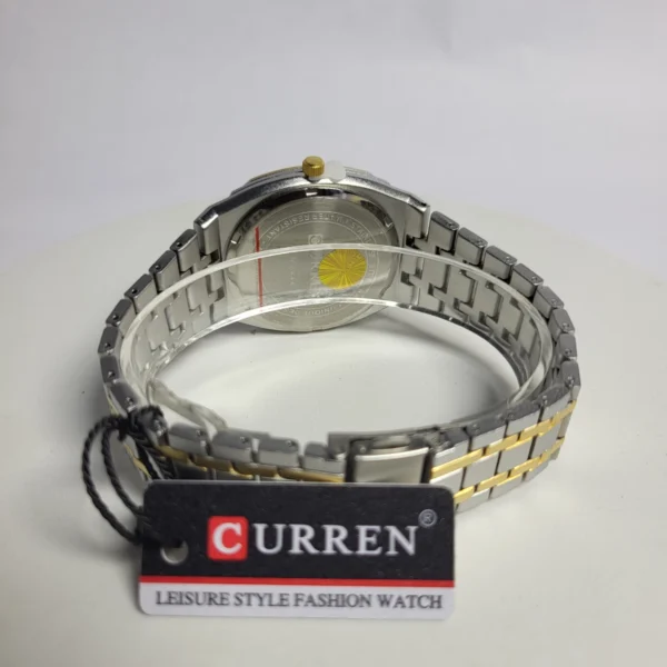 Curren 8444 Men's Gold Stainless Steel Quartz Water Resistant Watch