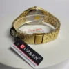 Curren 8444 Men's Gold Stainless Steel Quartz Water Resistant Watch