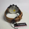 Curren 8324 Men's Chronograph Water Resistant Leather Watch