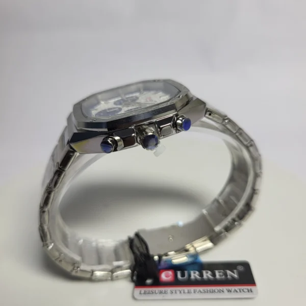Curren 8459 Men's Chronograph Stainless Steel Water Resistant Watch