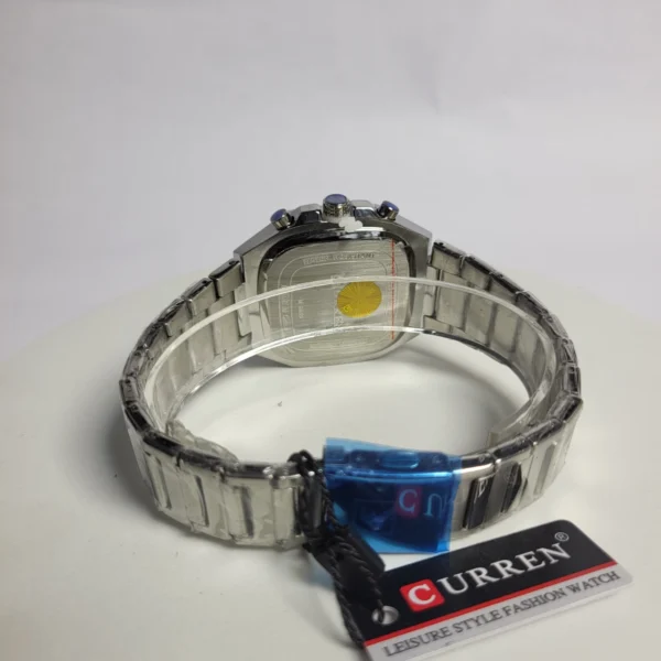 Curren 8459 Men's Chronograph Stainless Steel Water Resistant Watch