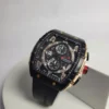Curren 8442 Men's Chronograph Quartz Watch - Blue  Gold