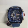 Curren 8442 Men's Chronograph Quartz Watch - Blue  Gold
