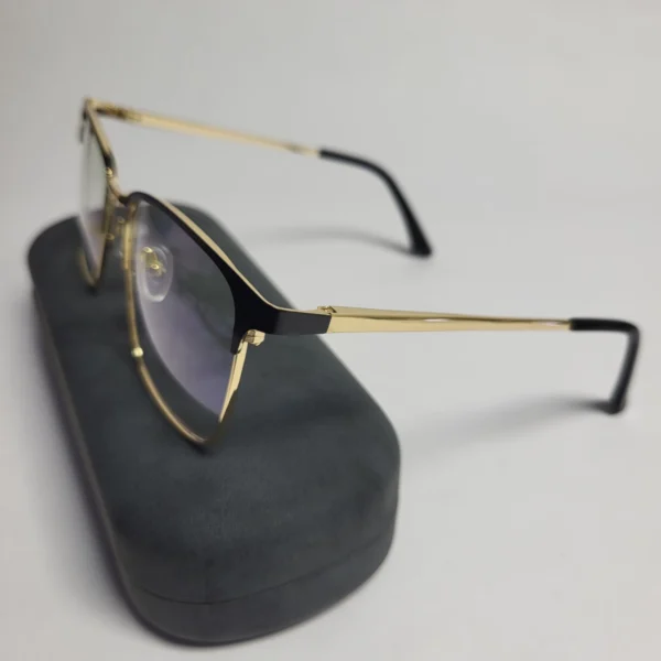 Designer Men's Two-Tone Full Rim Blue Light Blocking Glasses