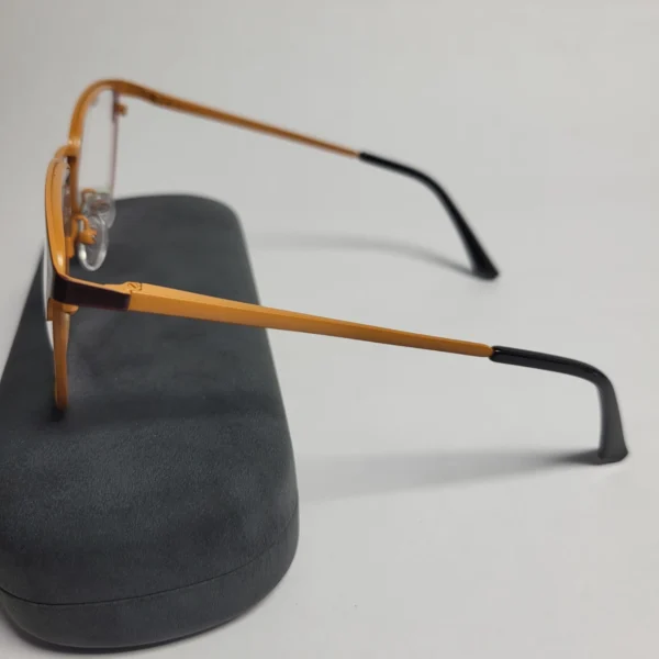 Designer Men's Two-Tone Full Rim Blue Light Blocking Glasses