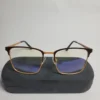 Designer Men's Two-Tone Full Rim Blue Light Blocking Glasses