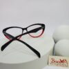 Designer BD1106 Women's Black  Red Cat-Eye Eyeglasses