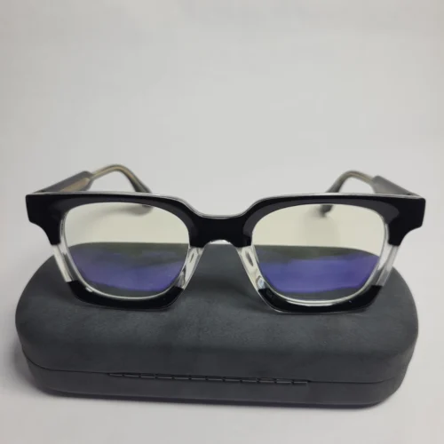 Designer Unisex Square Blue Light Blocking Glasses
