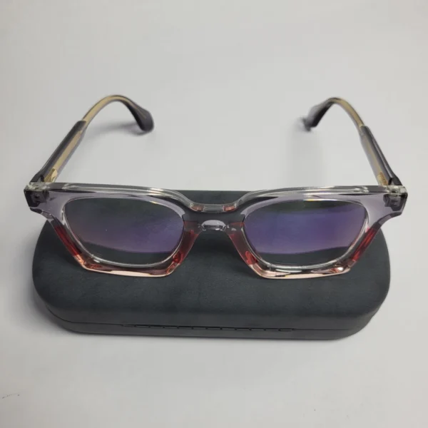 Designer Unisex Square Blue Light Blocking Glasses