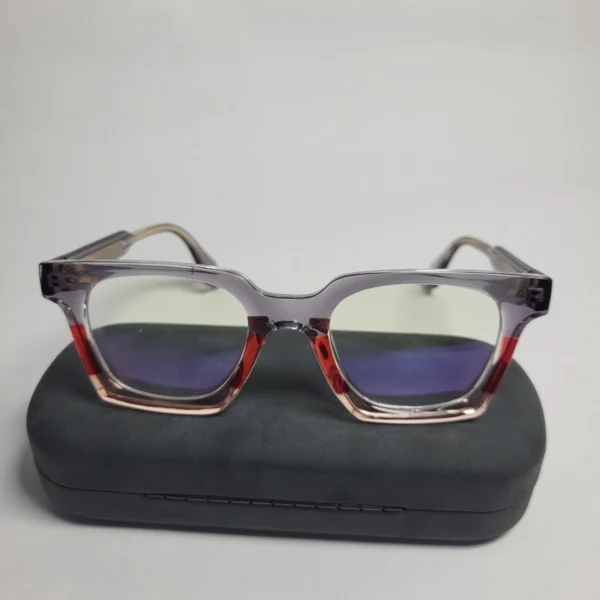 Designer Unisex Square Blue Light Blocking Glasses