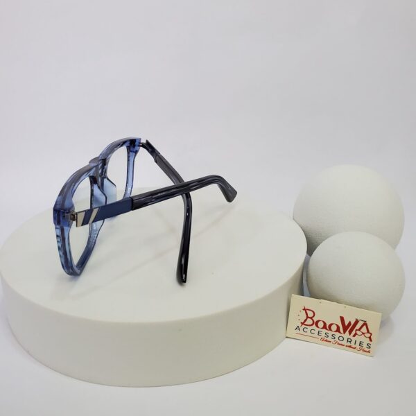 Designer Unisex Blue Light Blocking Rectangle Glasses