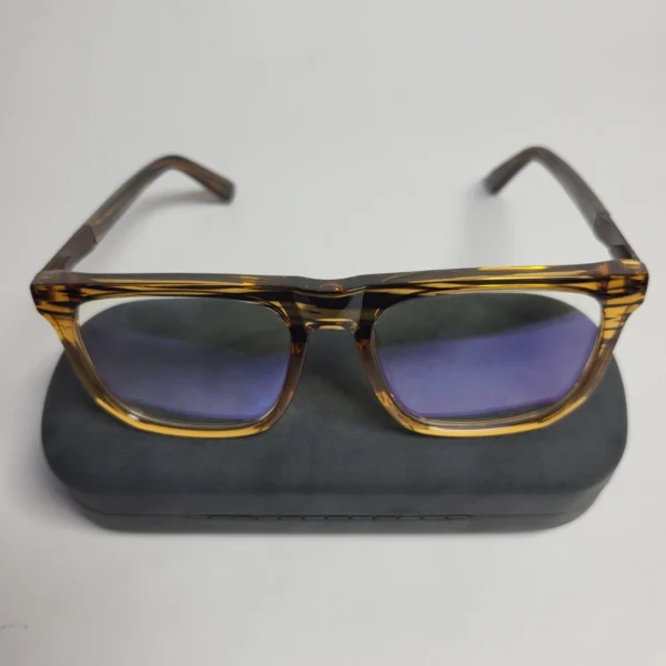 Designer Unisex Blue Light Blocking Rectangle Glasses
