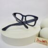 Designer Square Full-Rim Blue Acetate Eyeglasses