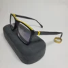Designer Unisex Two-Tone Rectangular Blue Light Blocking Glasses